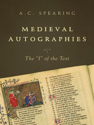 cover image of Medieval Autographies
